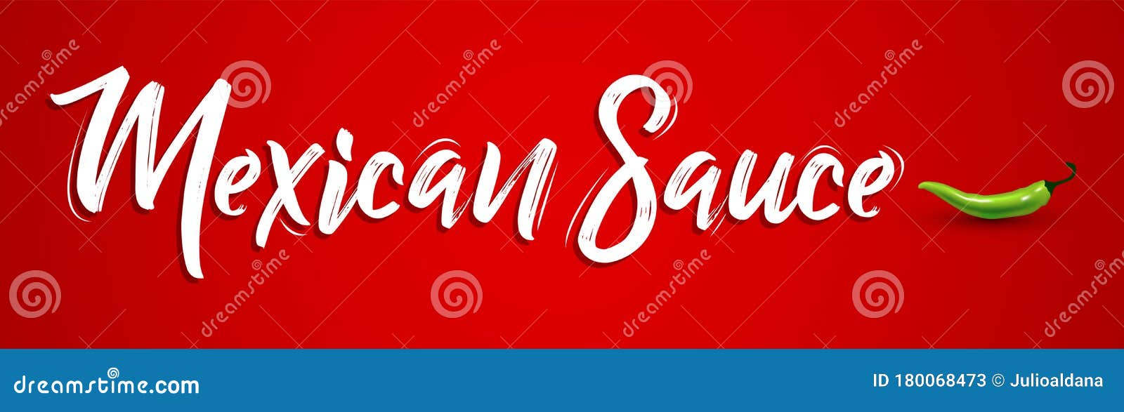 Mexican Sauce Jalapeno Chili Vector Design Stock Vector Illustration