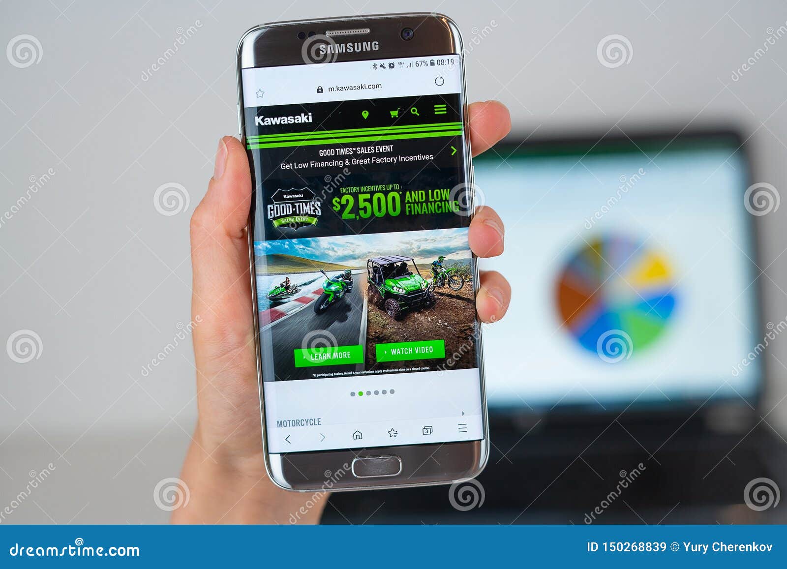 Web Site of Kawasaki Company on Phone Editorial Stock - Image of cell, business: 150268839