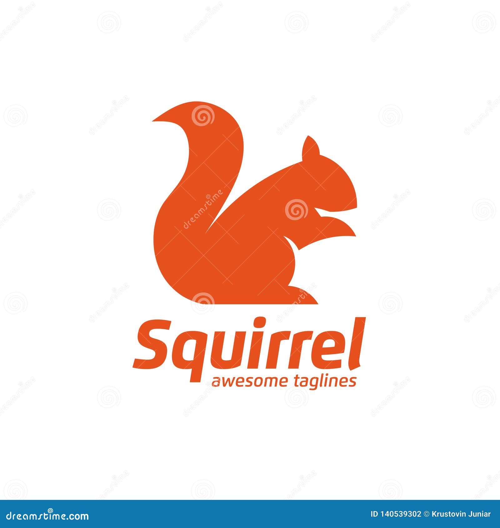 Squirrel Logo Set Cartoon Vector 90283115