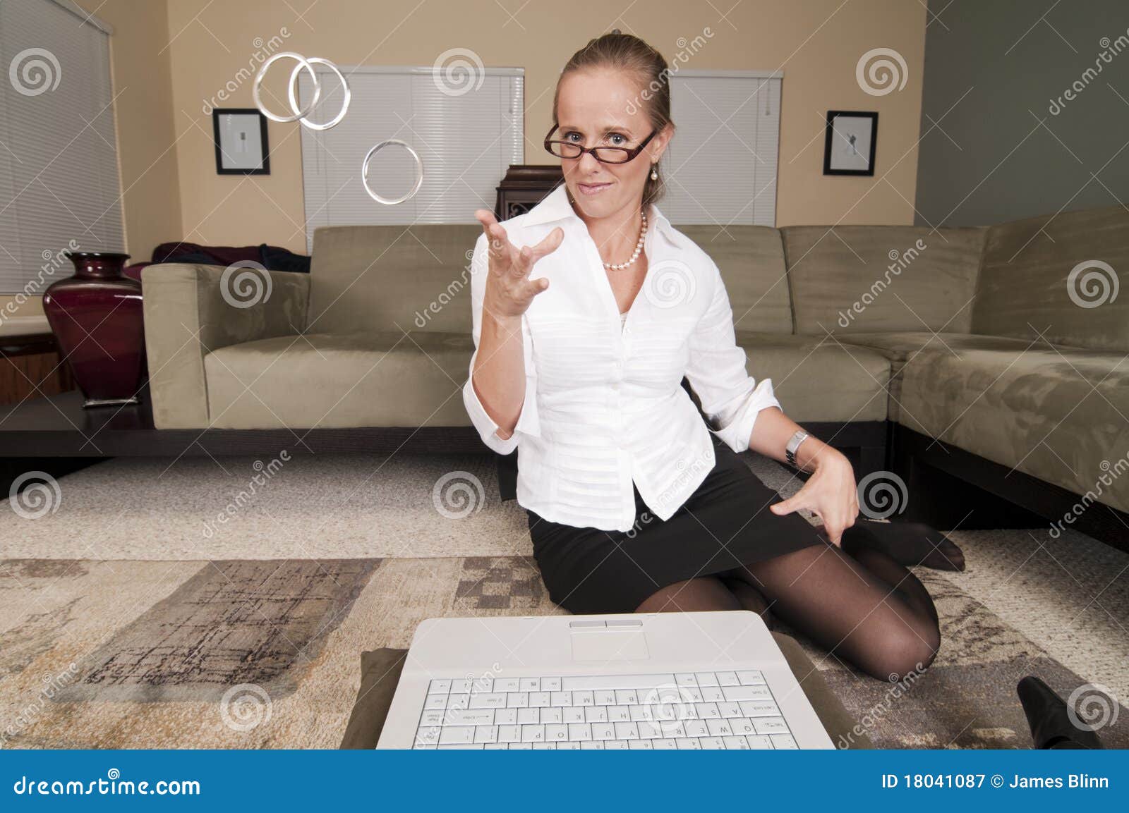 Webcam Striptease Series Stock Image Image Of Female 18041087