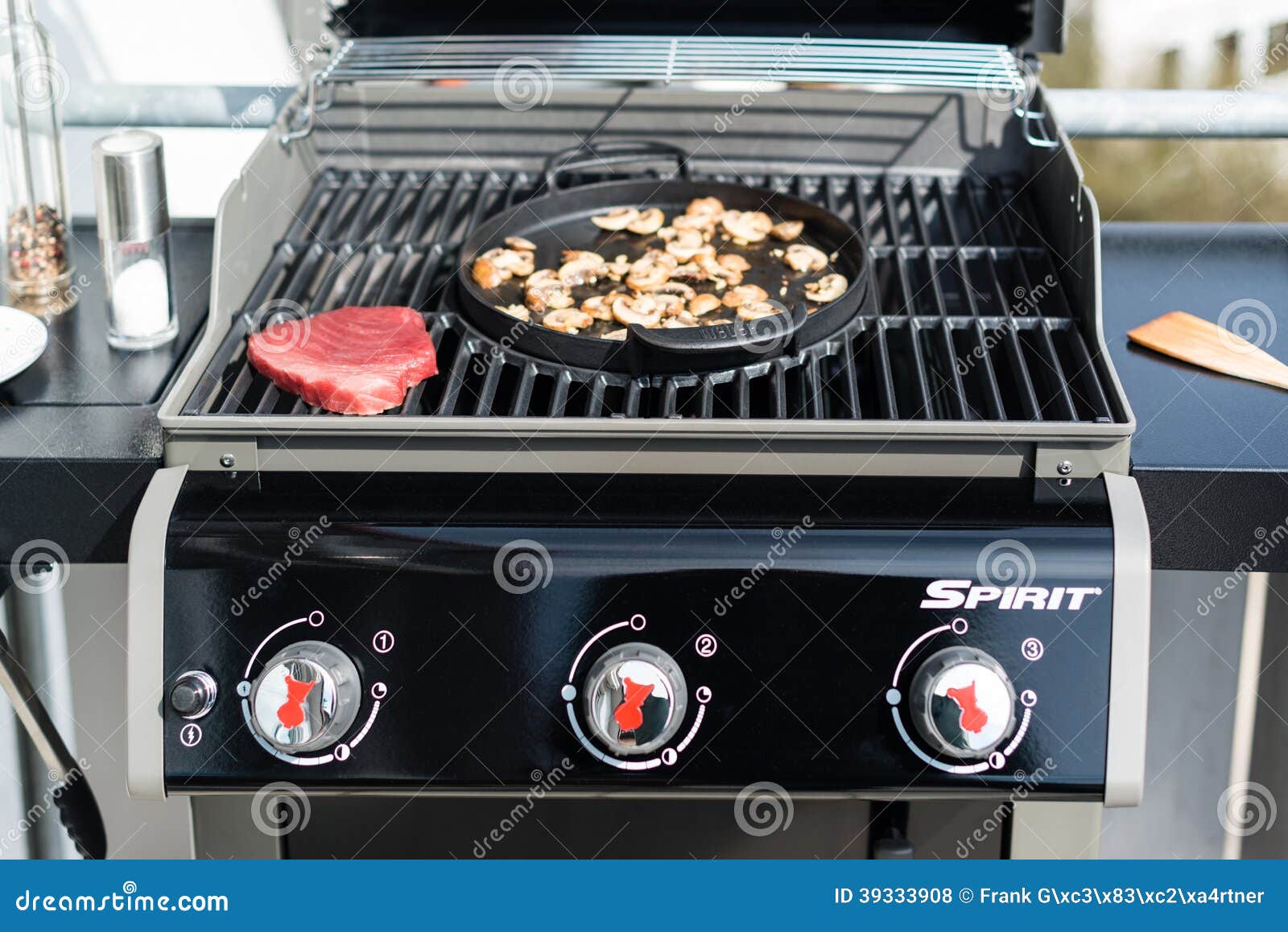 Weber Gasen Grill-Geist (Modell 2014) Redaktionelles Stockfoto - Bild von 39333908