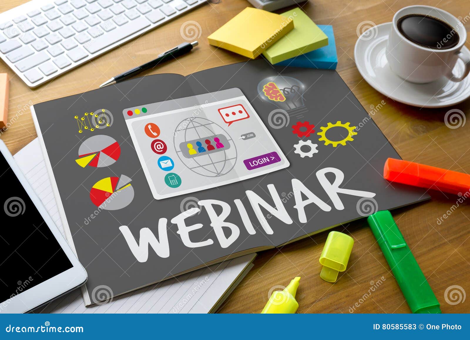 inar Online ELearning  cast Technology Collaborative Stock