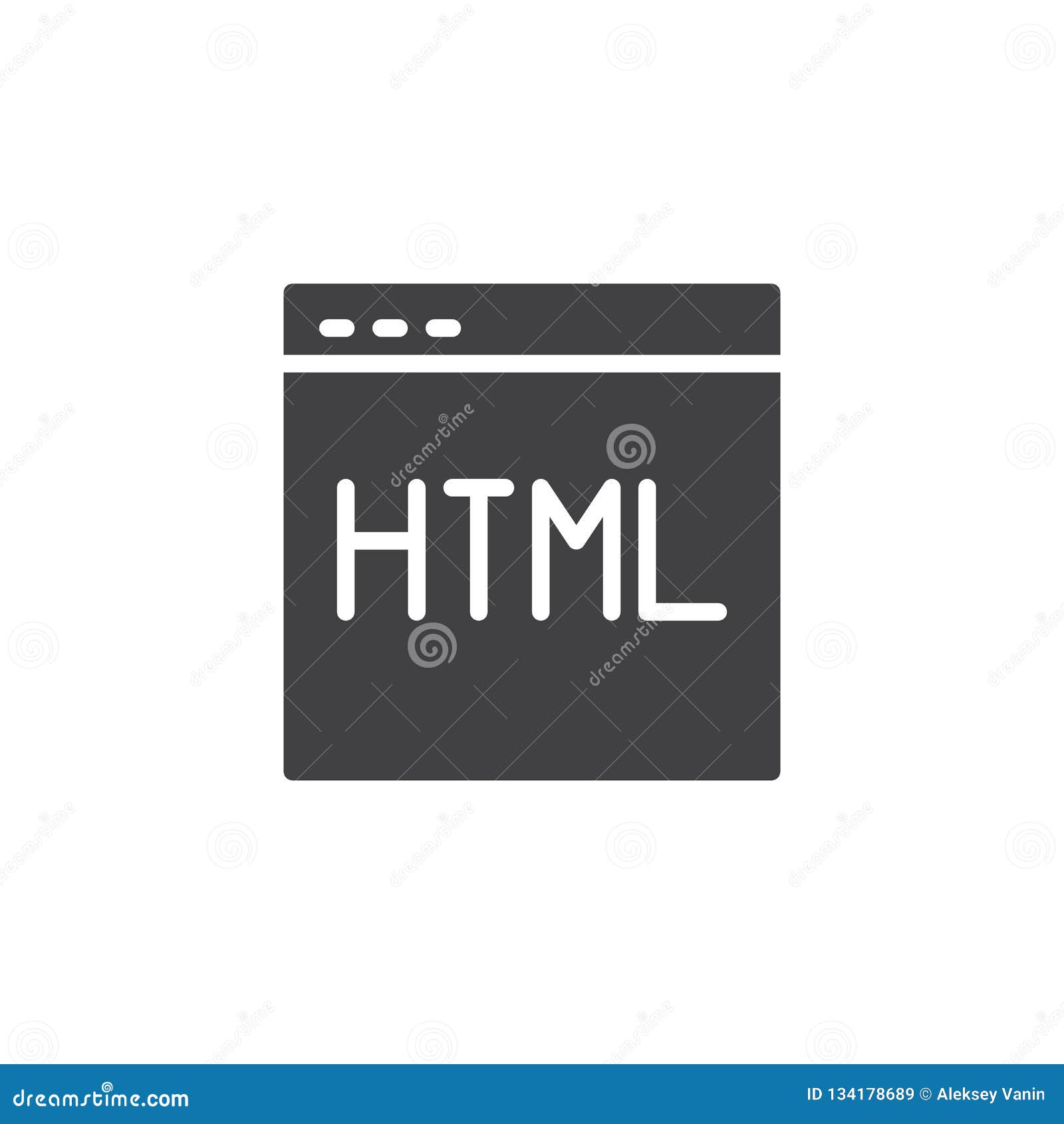 Download Webpage Html Code Vector Icon Stock Vector - Illustration ...