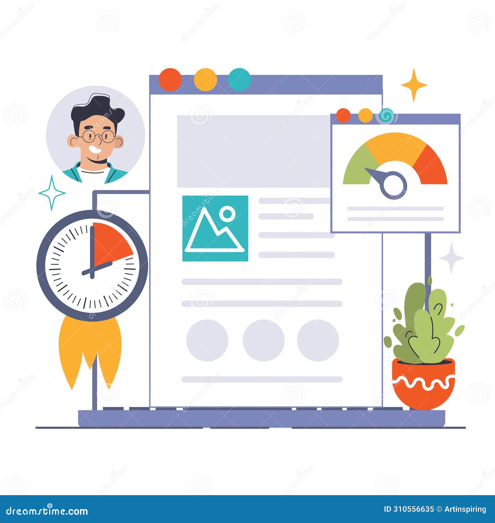 website analysis. conversion rate and traffic analysis. experts analyzing