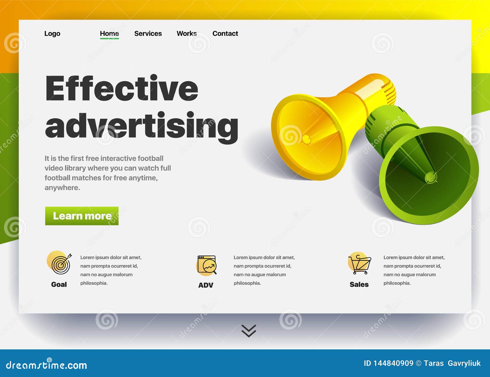 website providing the service of effective advertising