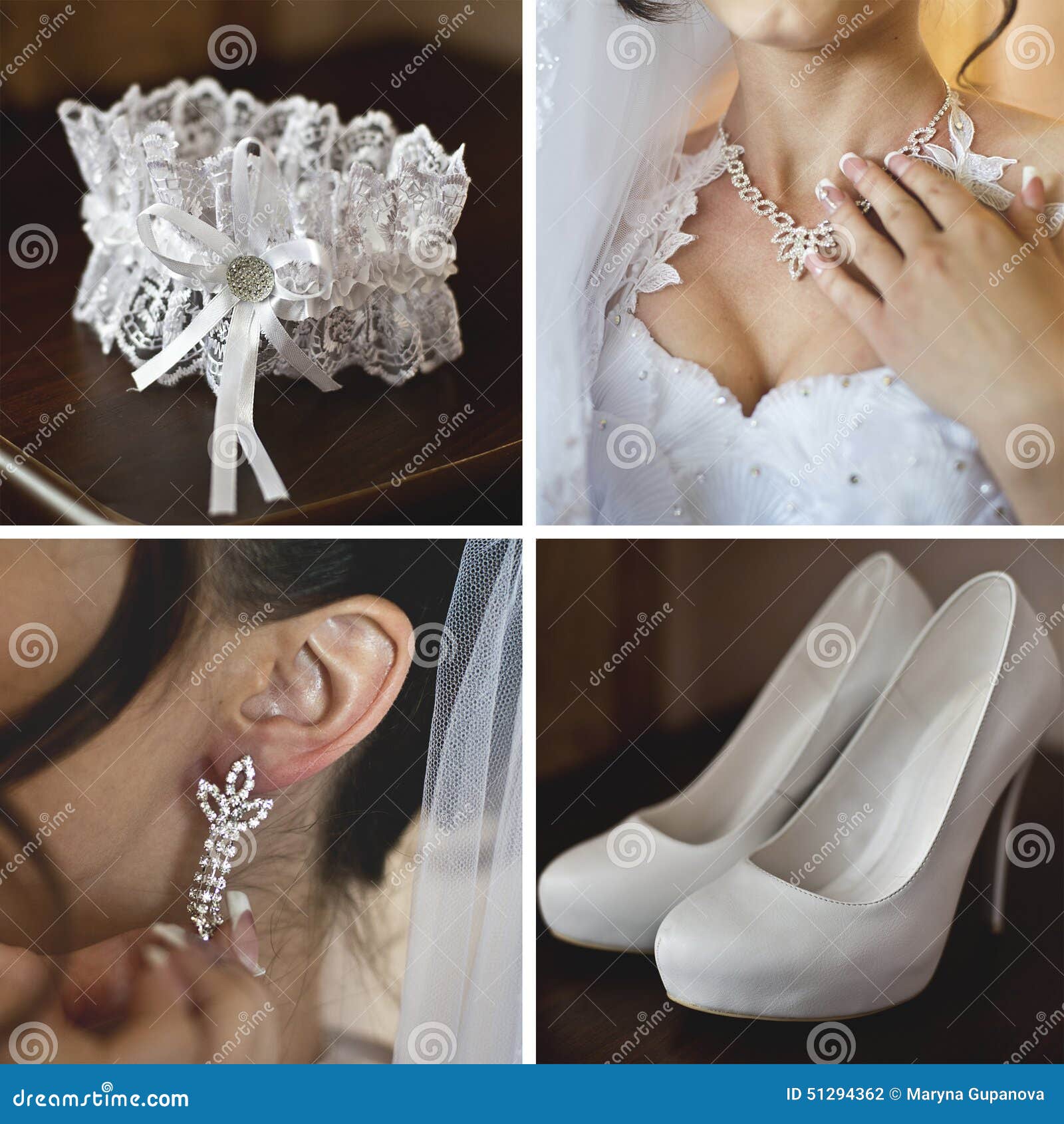 Wedding accessories, bride stock photo. Image of romance 51294362