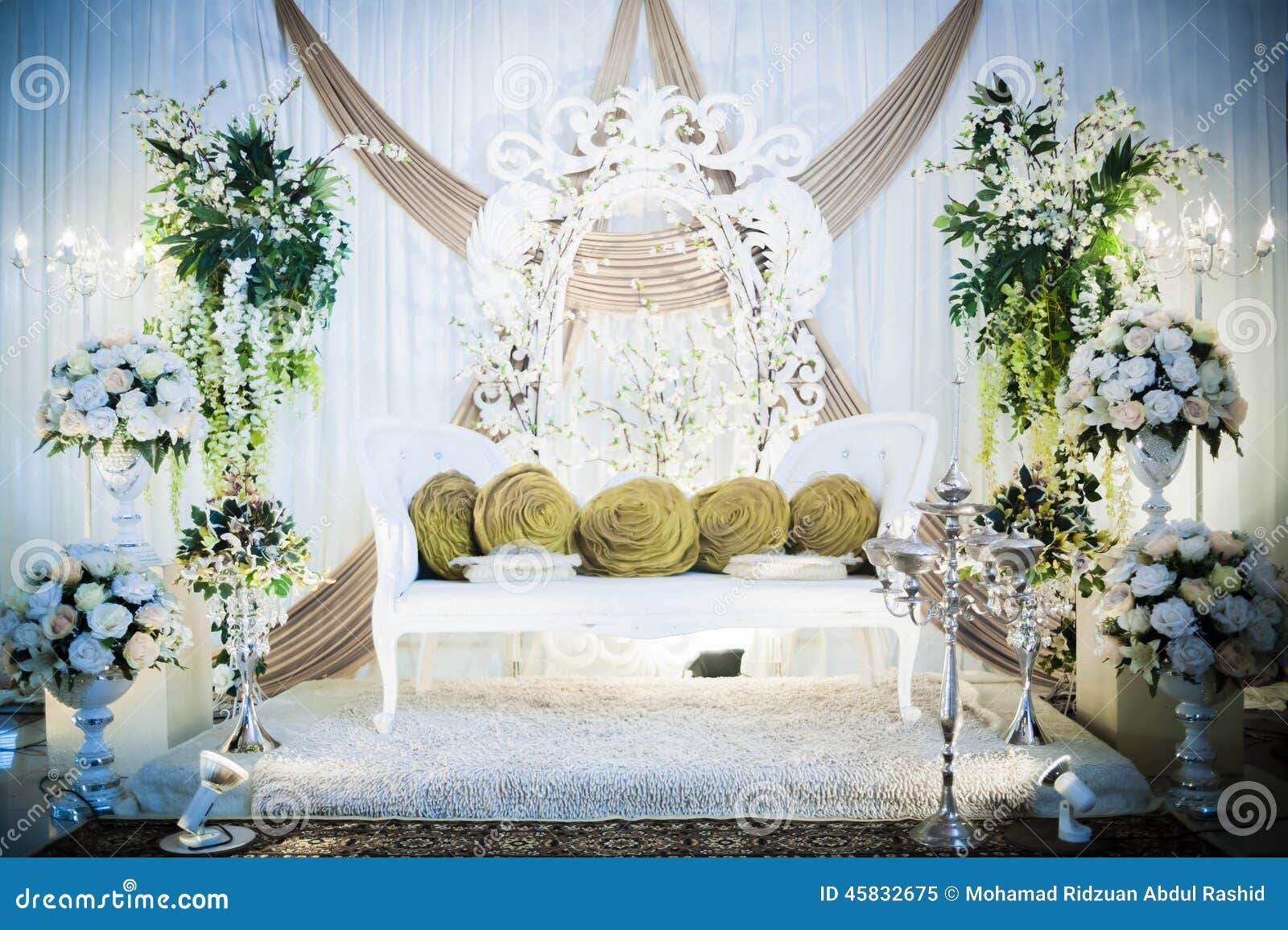 Wedding Altar stock image. Image of life, seating, wedding 45832675