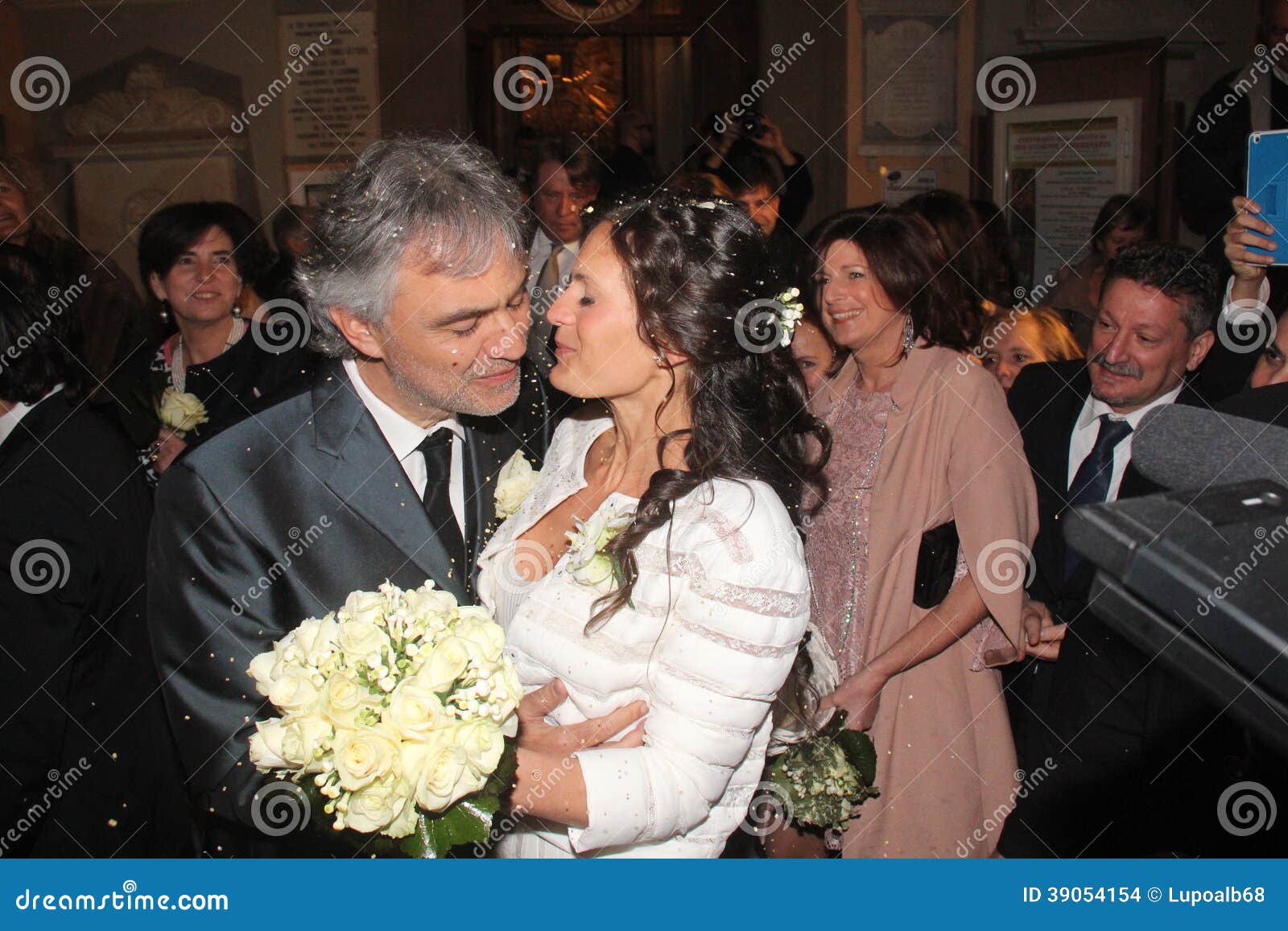 Andrea Bocelli weds longtime companion Veronica Berti