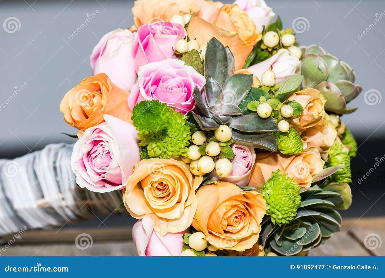 Wedding Bouquet for the Bride Stock Image Image of married, romance