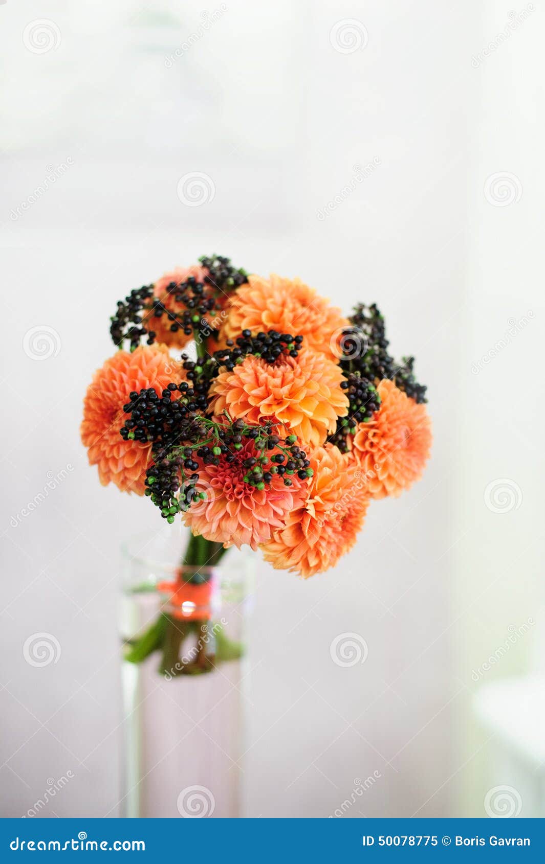 Wedding Bouquet of Chrysanthemums Stock Image Image of blossom