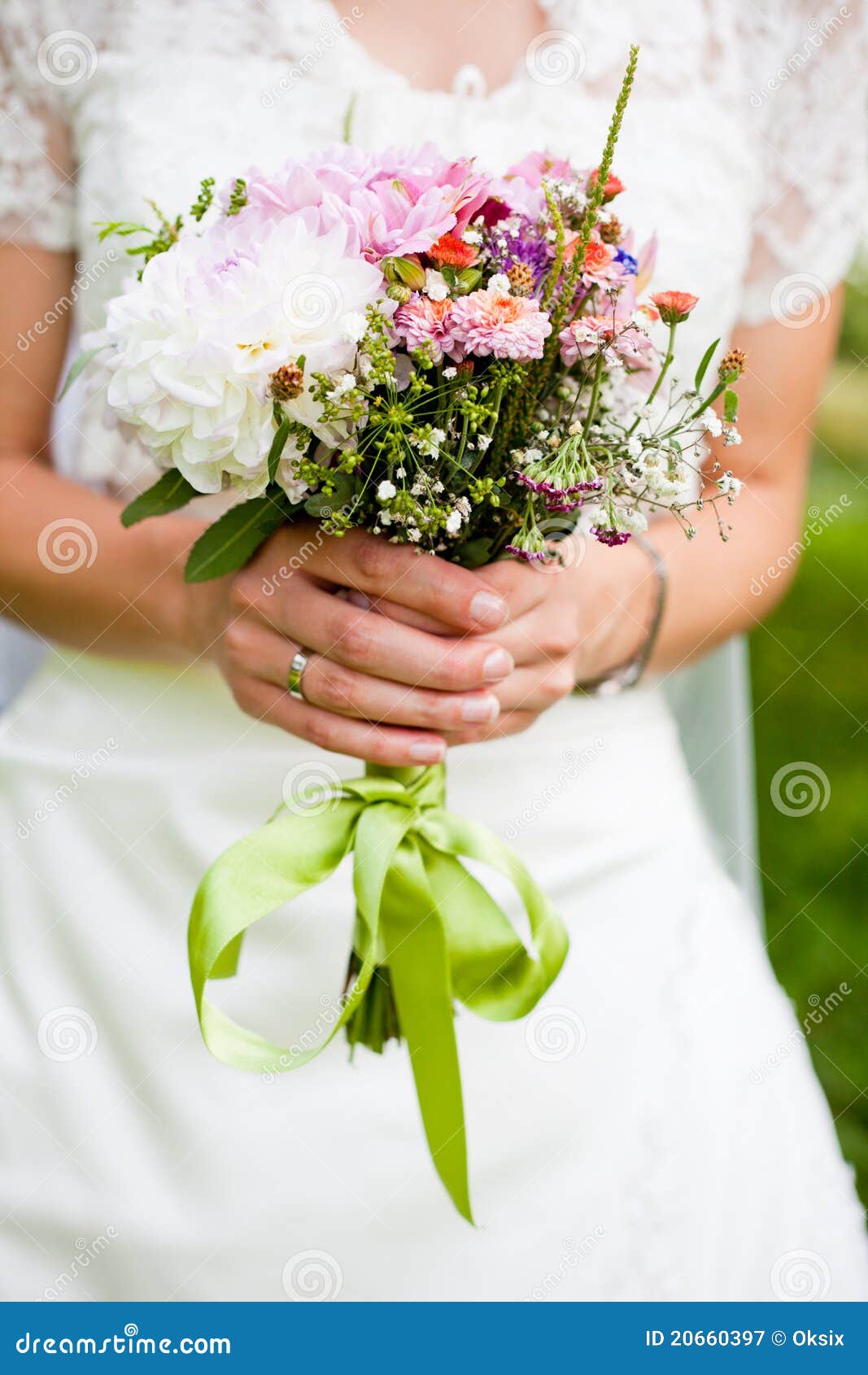 Wedding bouquet with dill stock image. Image of nature 20660397