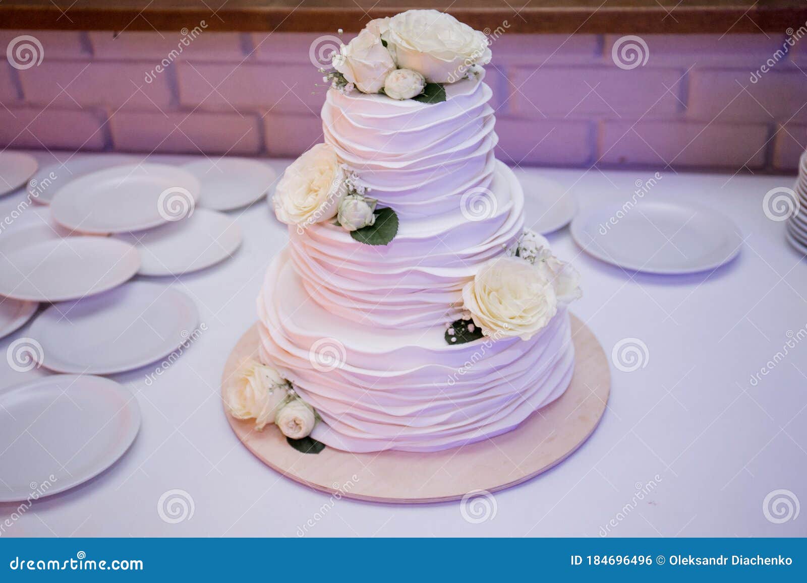 Wedding Cake Bride and Groom Stock Photo Image of tasty, sweet 184696496