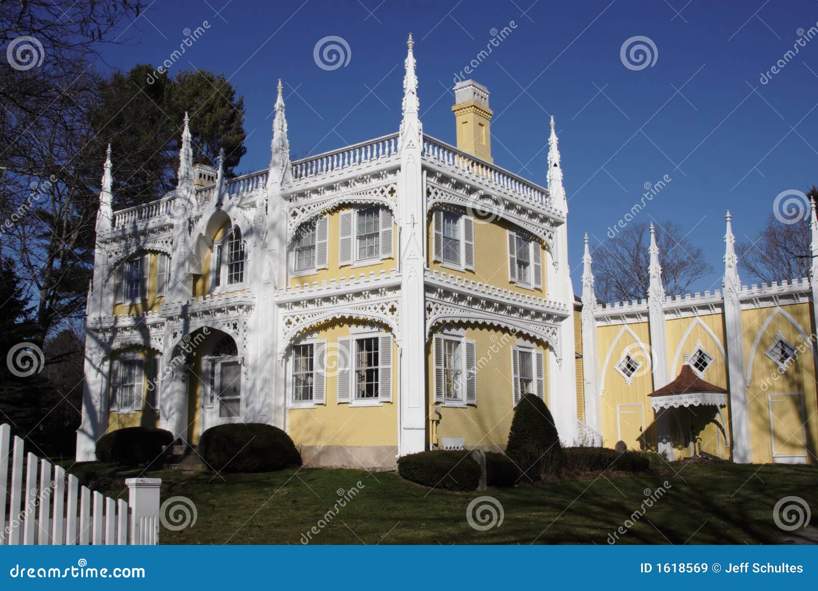 Wedding Cake House stock image. Image of exotic, white 1618569