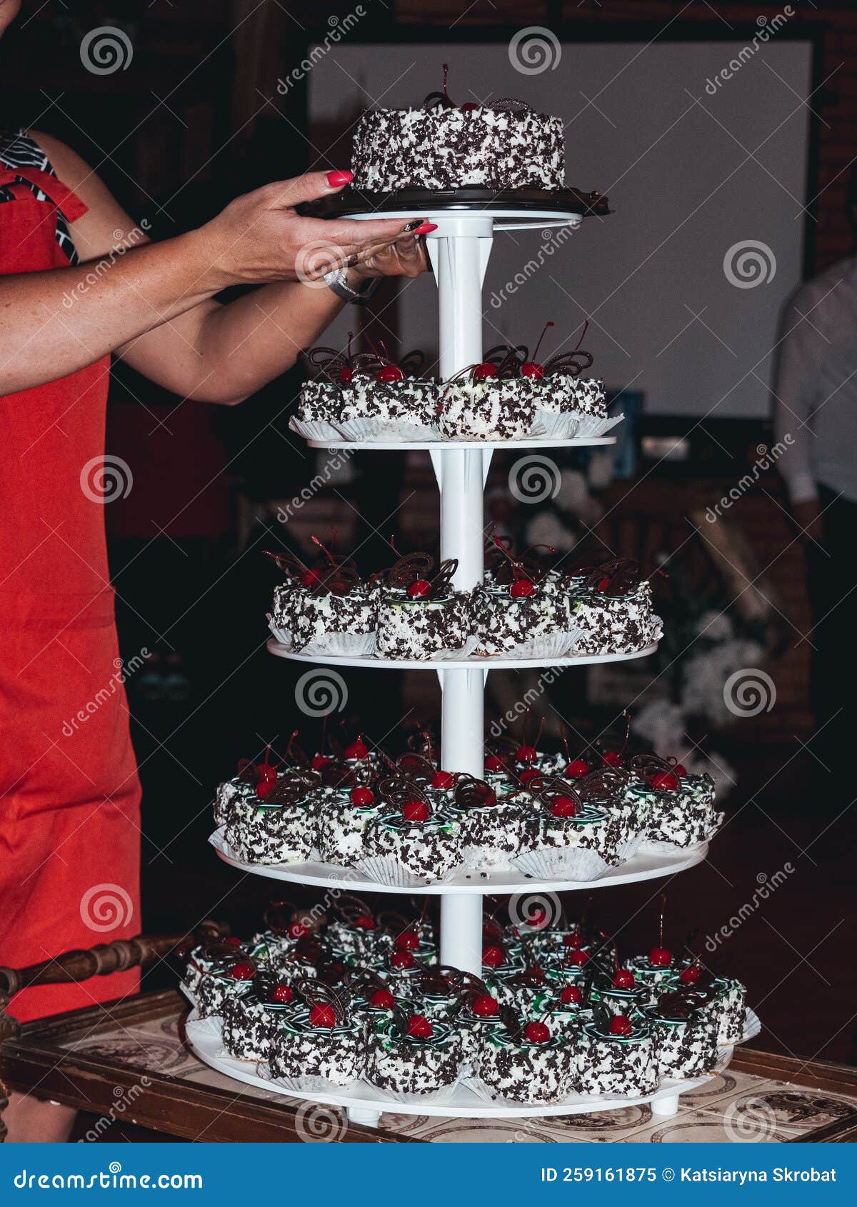 Wedding cake, pastries stock image. Image of cake, pastries 259161875