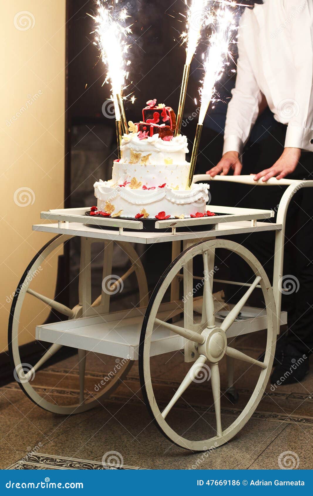 Wedding Cake on a Wheelchair Stock Photo Image of table, light 47669186