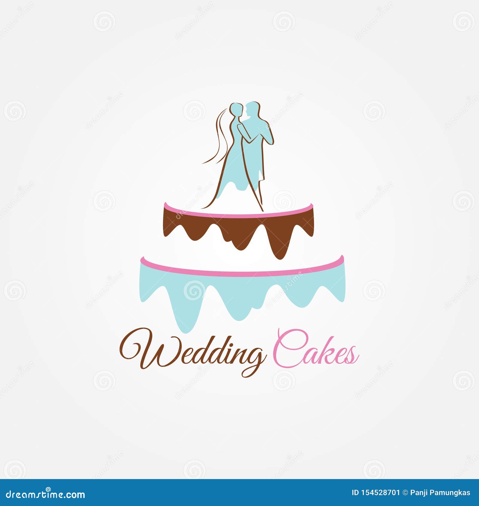 Wedding Cakes Logo Sign Symbol Icon Stock Illustration Illustration