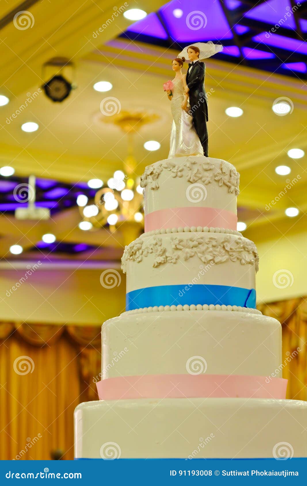 wedding doll cake love couple happy concept wedding cake Stock Photo   Adobe Stock