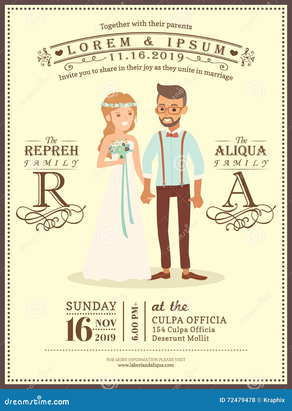 Wedding Couple Groom And Bride Cartoon Wedding Invitation Card Illustration 72479478 - Megapixl Wedding Couple Groom And Bride Cartoon Wedding Invitation Card Illustration 72479478 - Megapixl