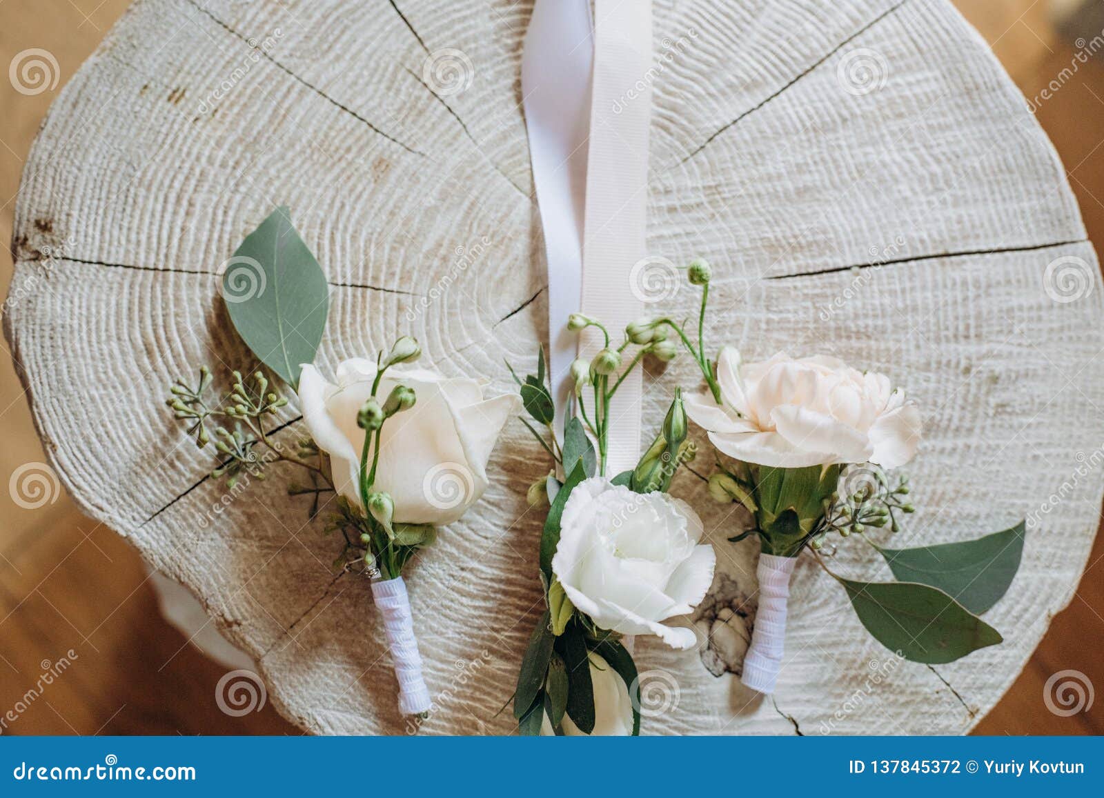 Wedding Decor Items Bride Outside Sunny Season Stock Photo Image of