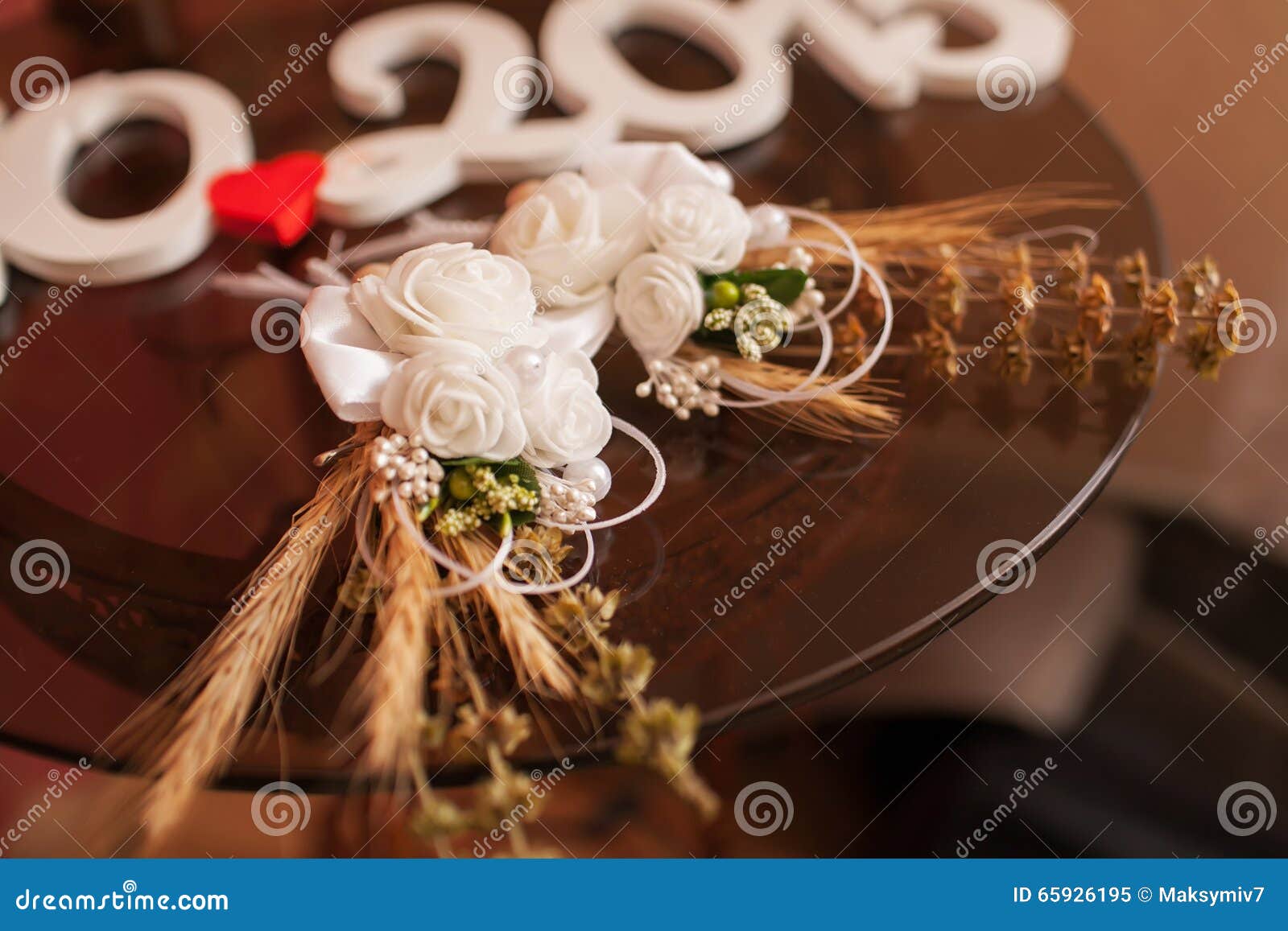 Wedding decoration stock image. Image of setting, service 65926195
