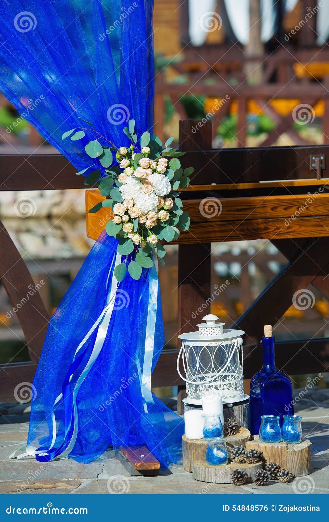 Wedding decoration details stock photo. Image of electric 54848576