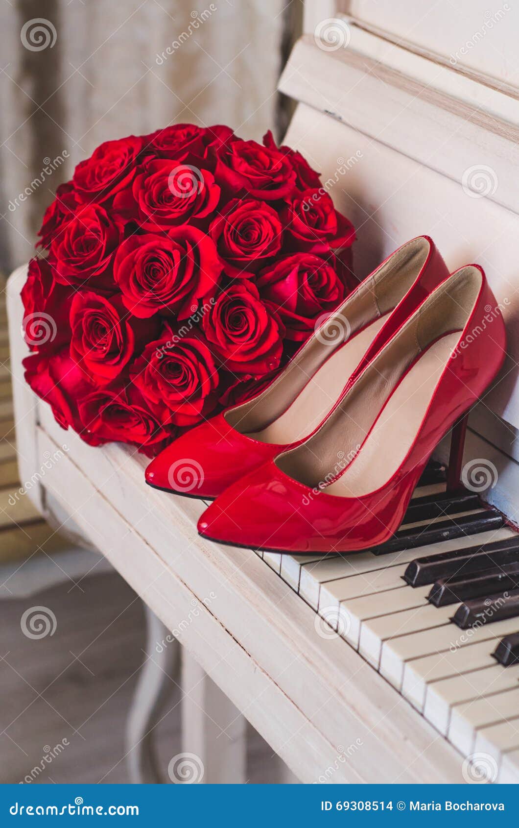 flowers and shoes