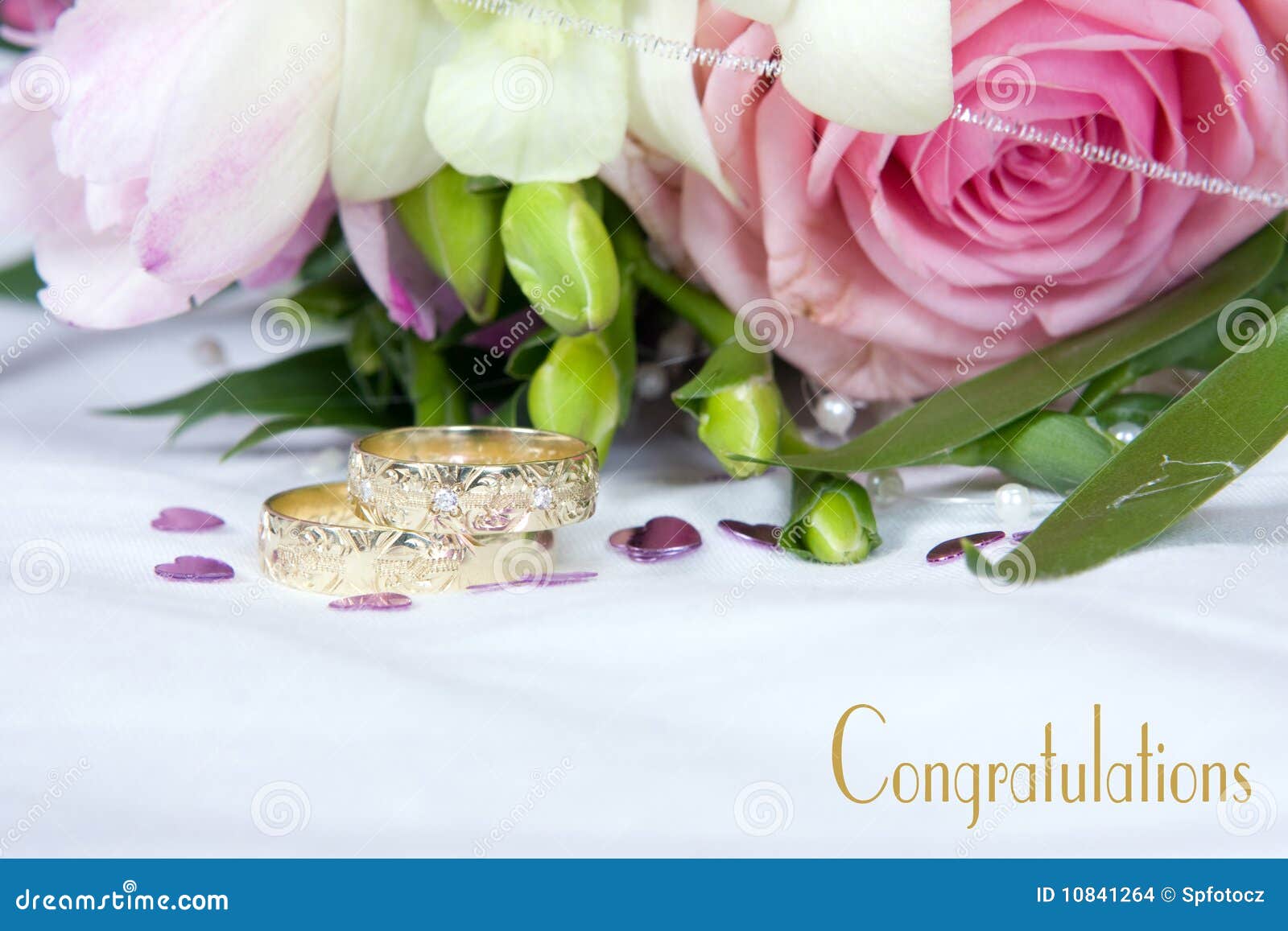 Wedding Details - Congratulations Stock Photo - Image of fleur ...
