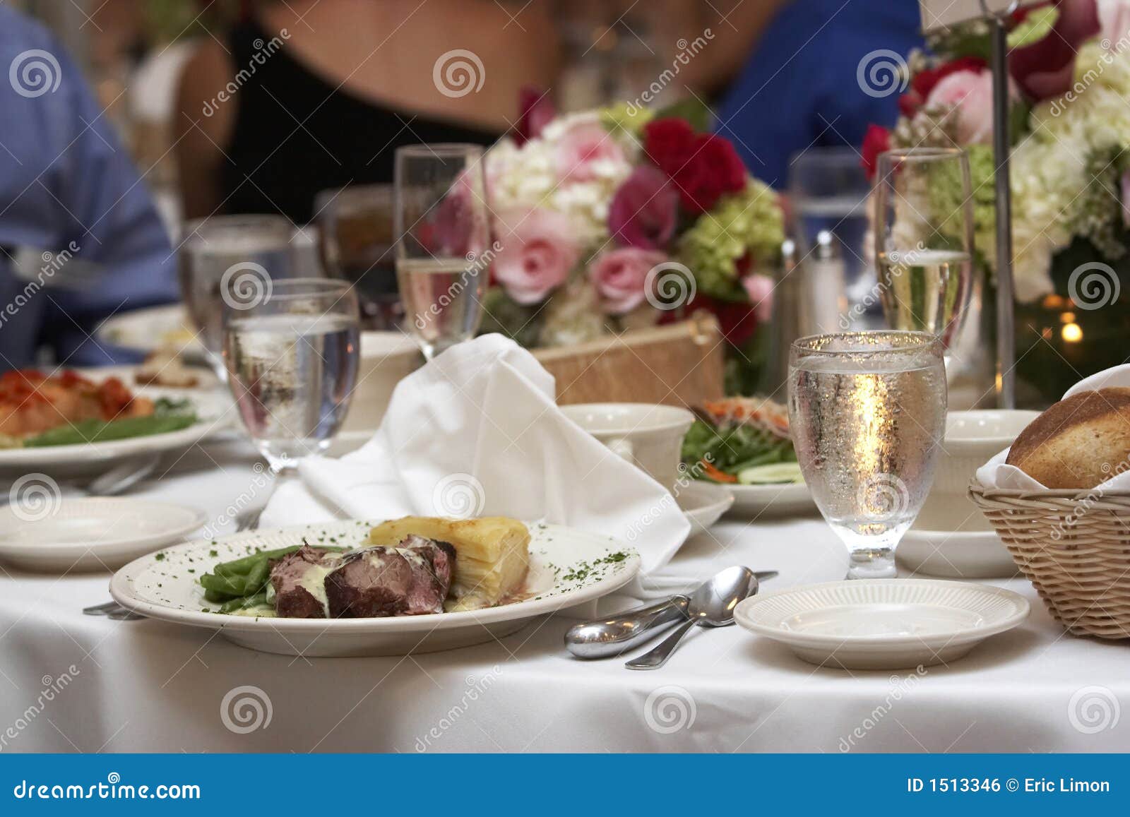 Wedding dinner stock photo. Image of reception, cater 1513346