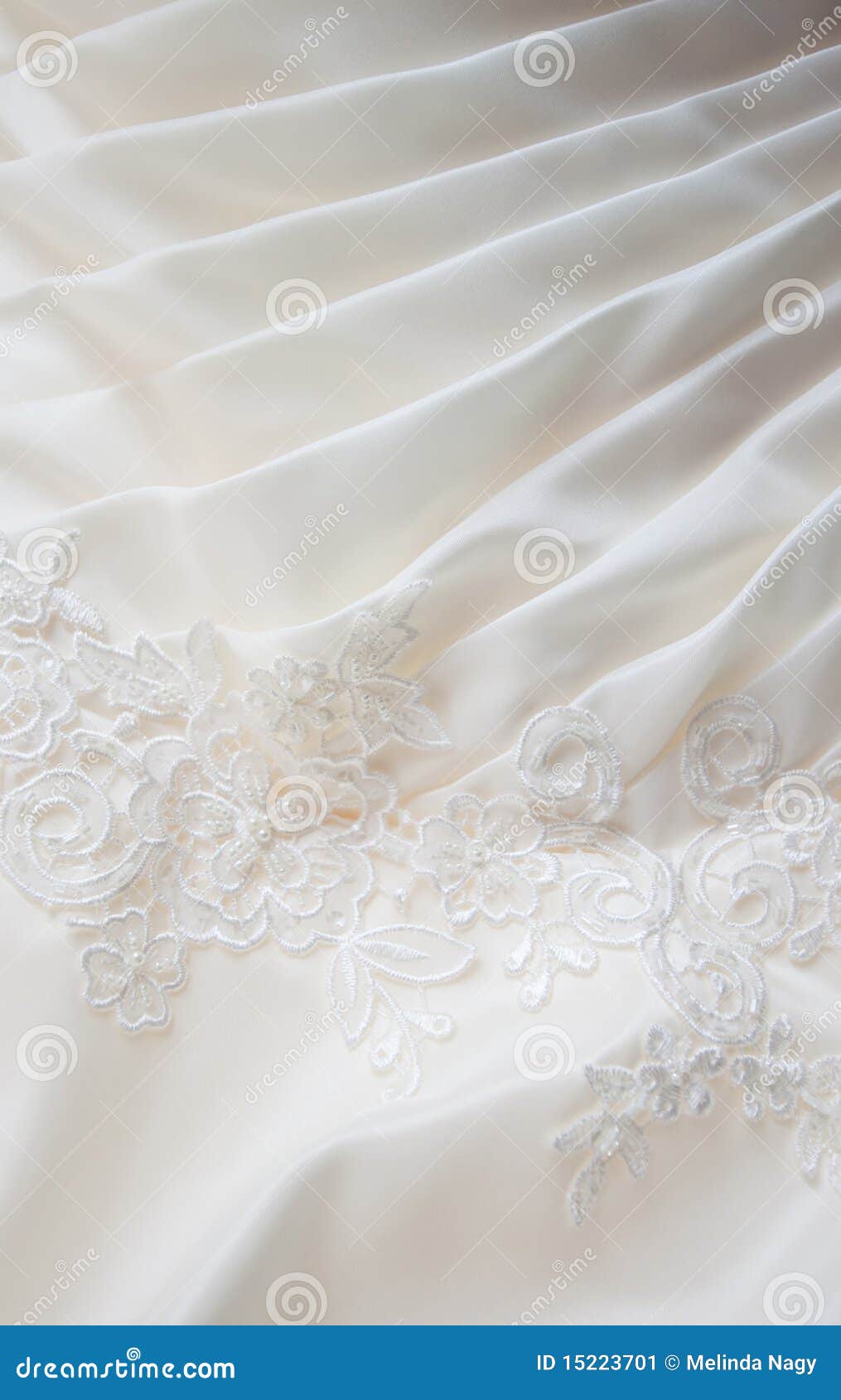 Wedding dress detail stock image. Image of luxury, pleated - 15223701