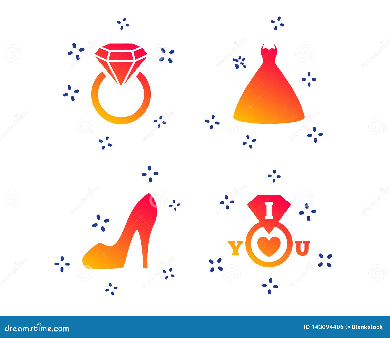 Download Wedding Dress Icon. Women`s Shoe Symbol. Vector Stock Vector - Illustration of elegant, ring ...