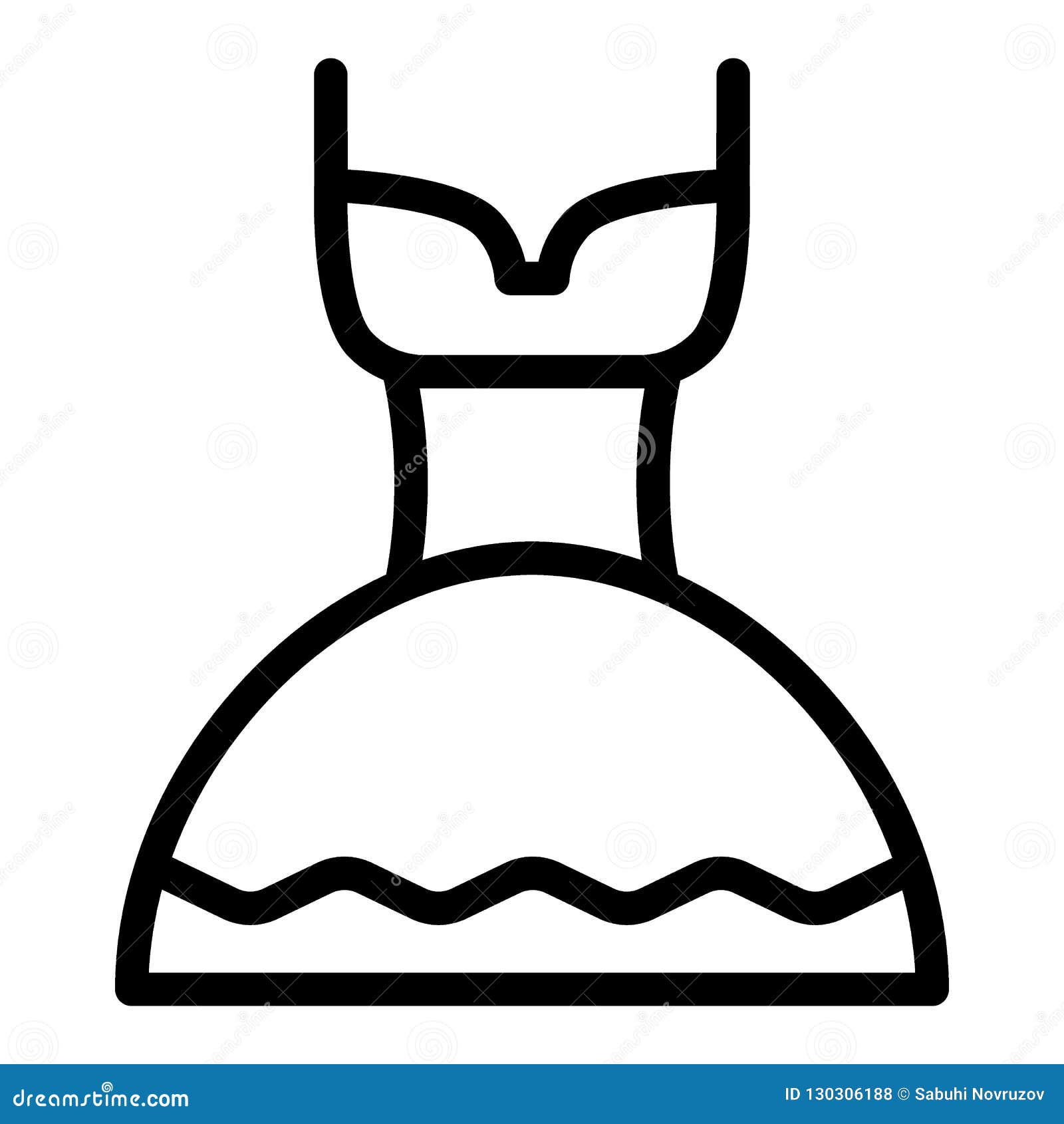 Free Free 224 Wedding Dress Outline Svg SVG PNG EPS DXF File