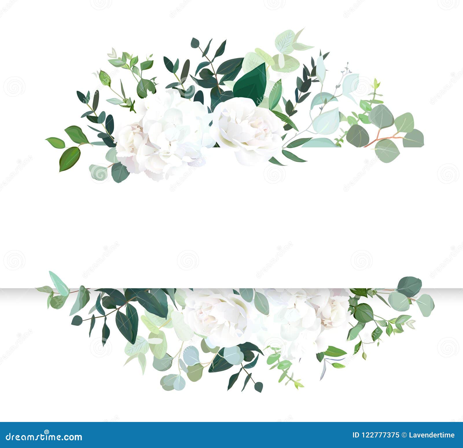 wedding floral horizontal   banner.