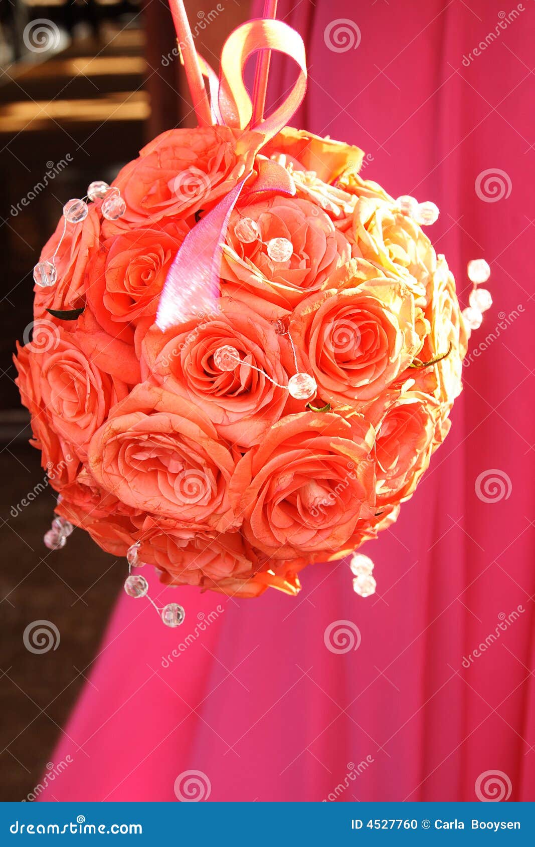 Wedding Flowers stock photo. Image of work, bundle, table 4527760