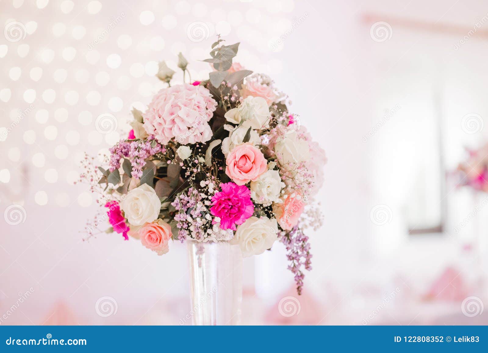 Wedding Flowers Decoration Bouquet Stock Photo Image of hole, rustic