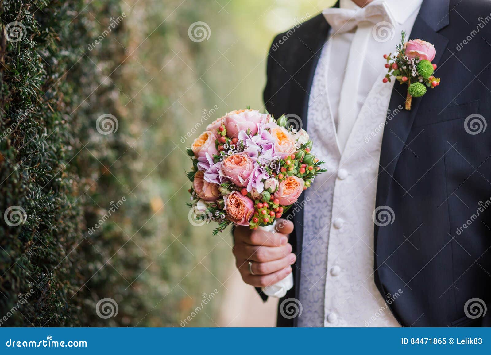 Wedding Flowers Bride Groom Stock Image Image of married, pretty 84471865