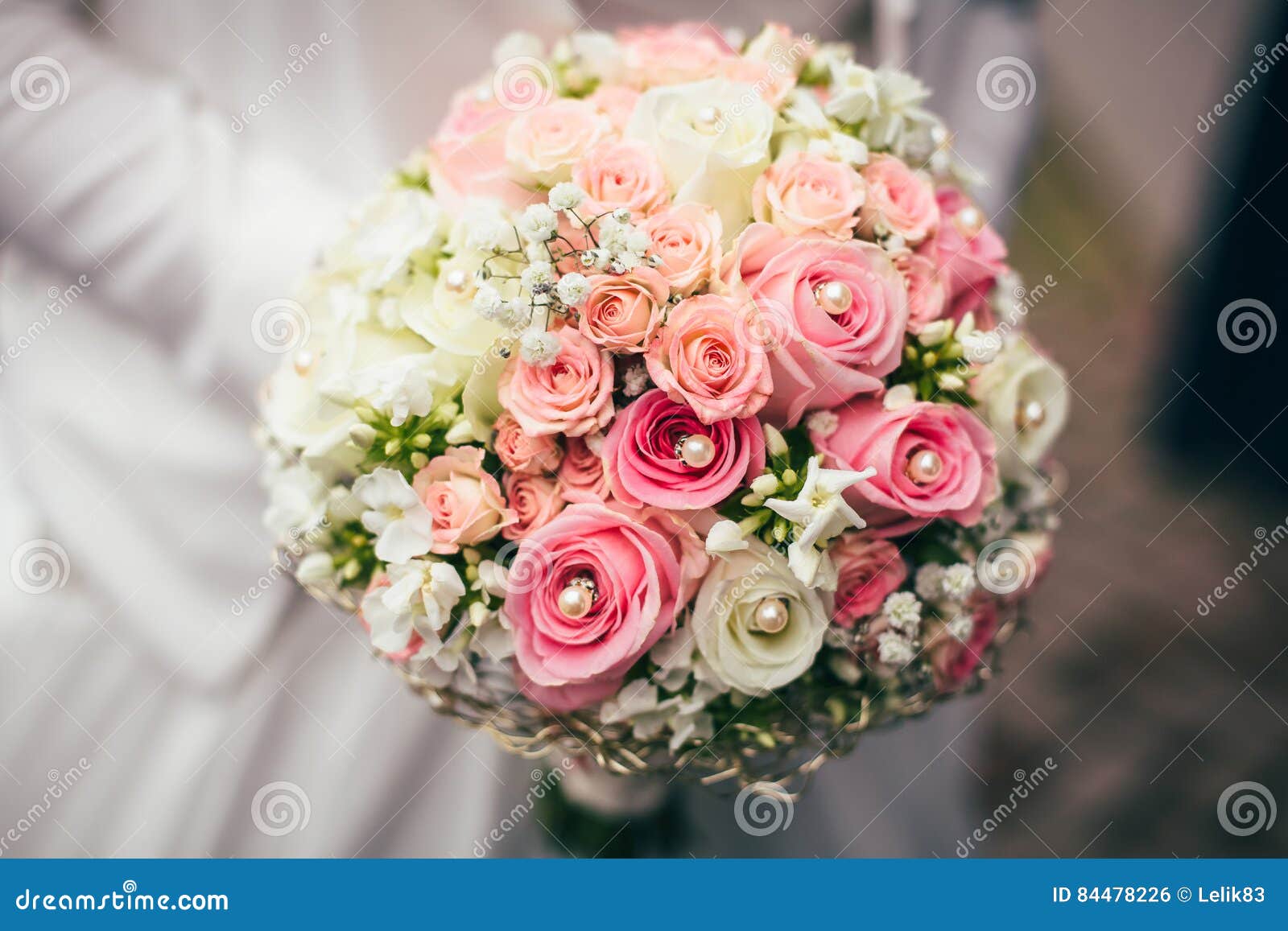 Wedding Flowers Bride Groom Stock Photo Image of bridal, dress 84478226