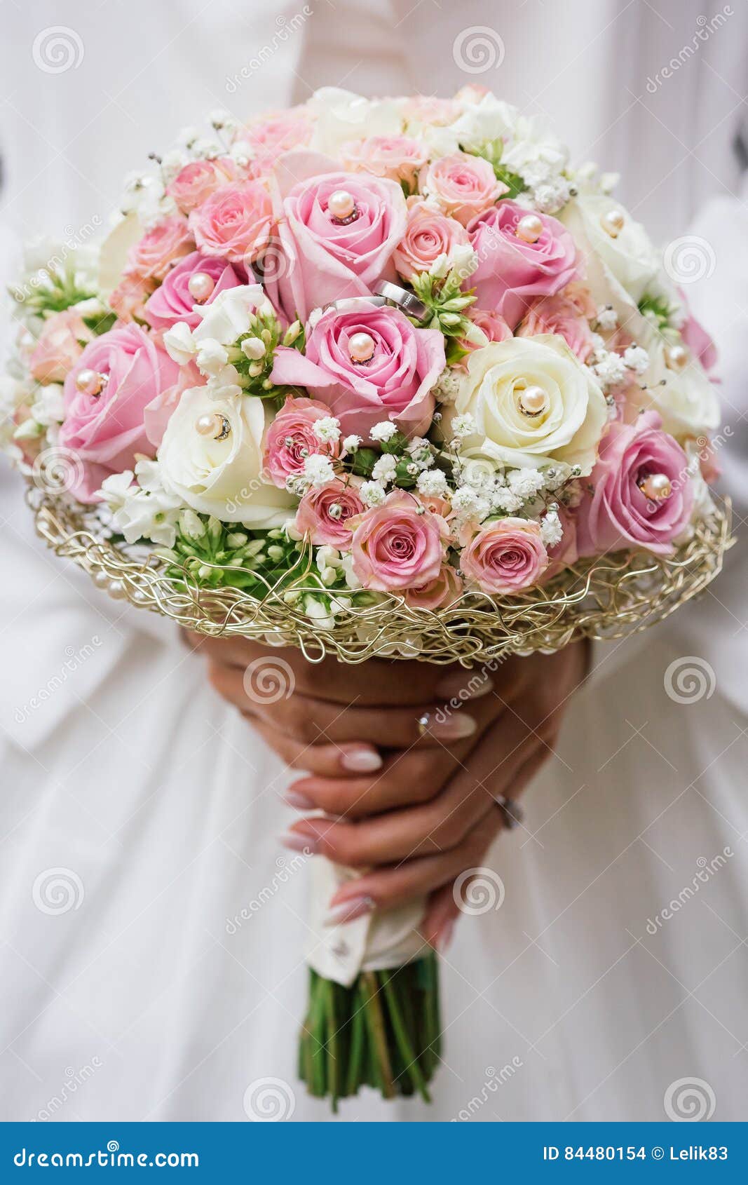 Wedding Flowers Bride Groom Stock Photo Image of green, bridal 84480154