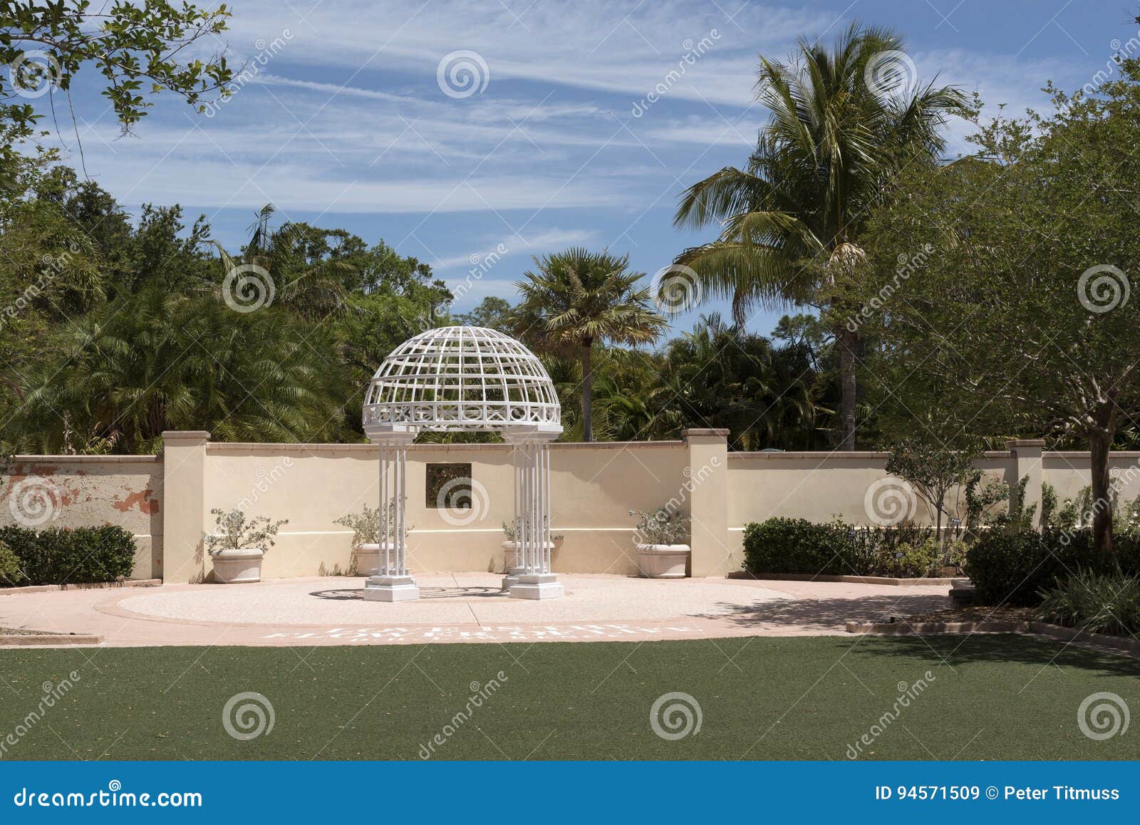 Wedding Garden Florida Usa Editorial Stock Image Image Of Lawn