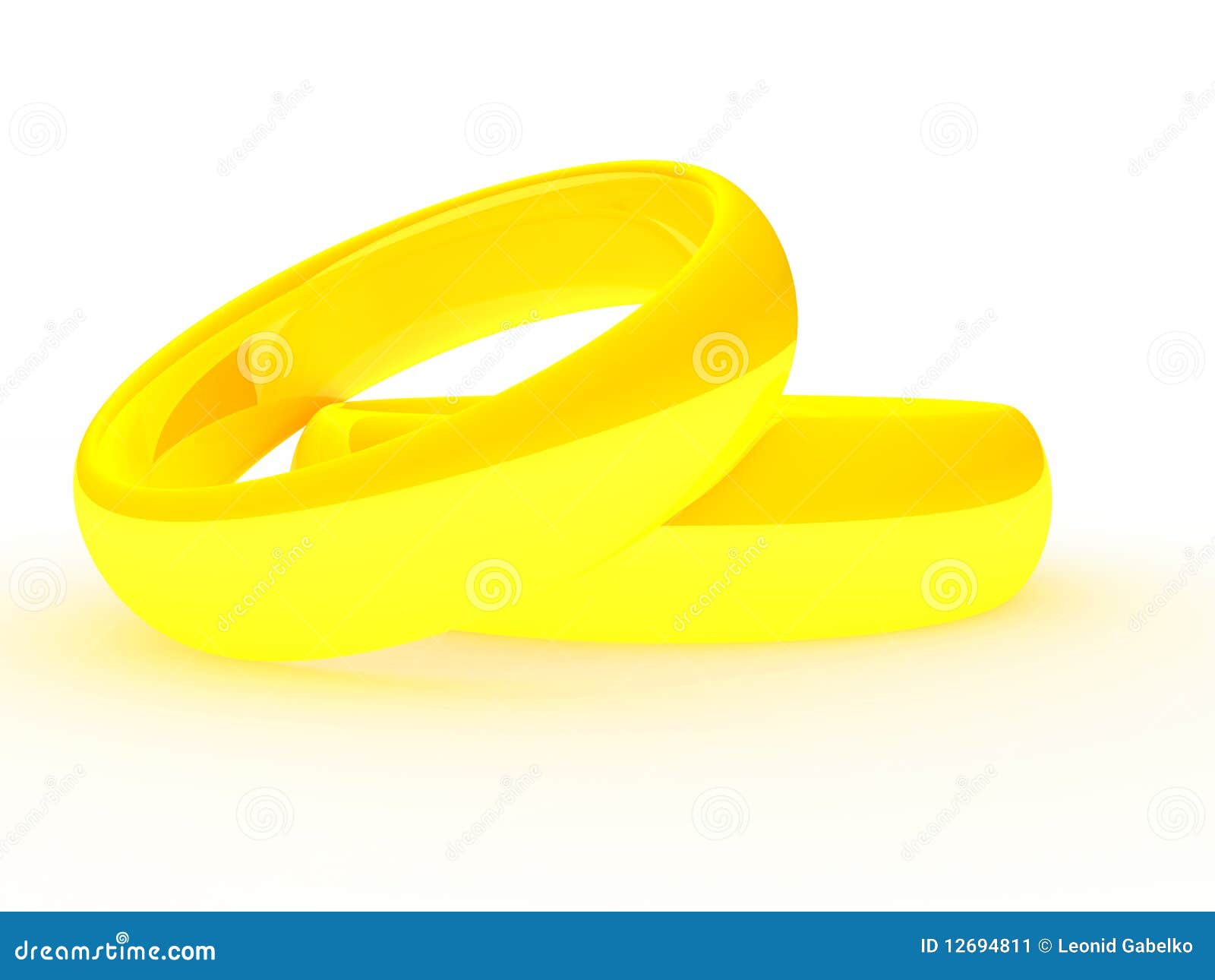 Wedding gold rings stock illustration. Illustration of male - 12694811