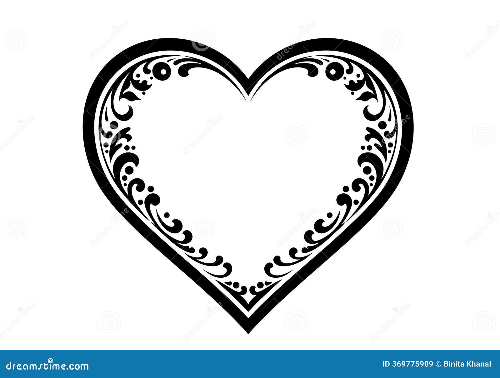 Wedding Heart Clipart Black and White Stock Vector - Illustration of clipart,  couple: 369775909, image size:1600x1210