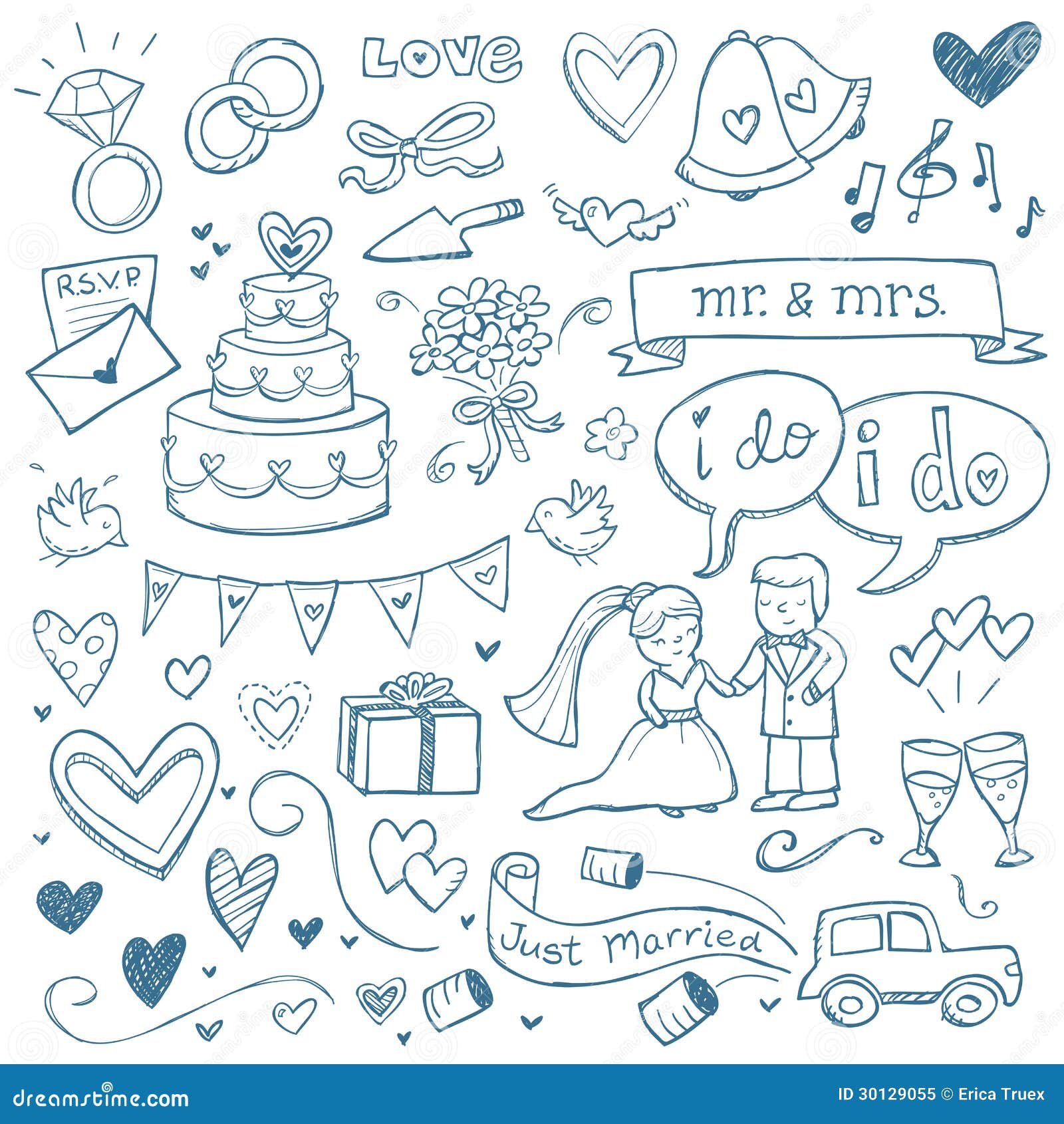 Image for music doodle art vector