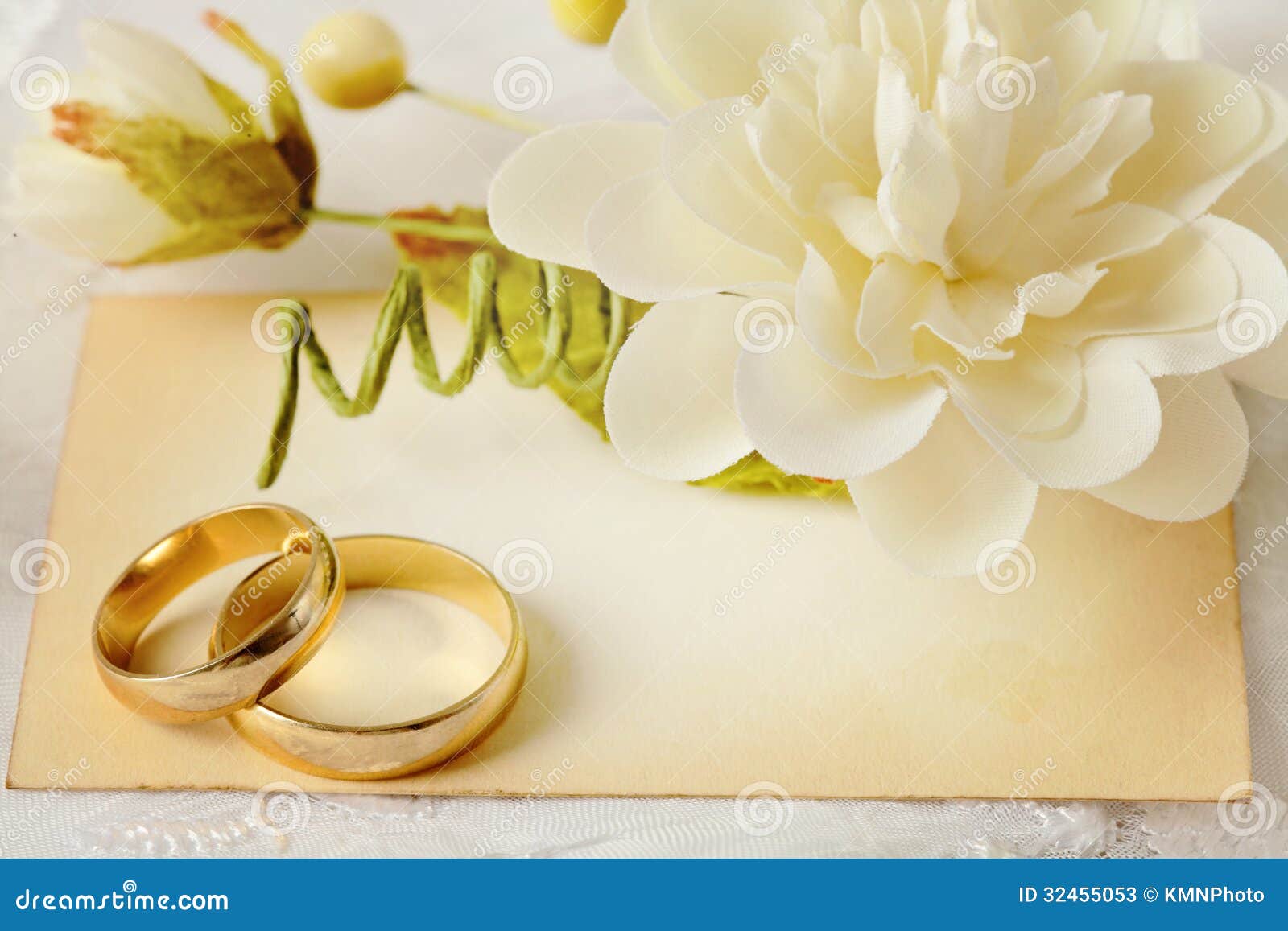 Wedding invitation stock image. Image of white, gold - 32455053