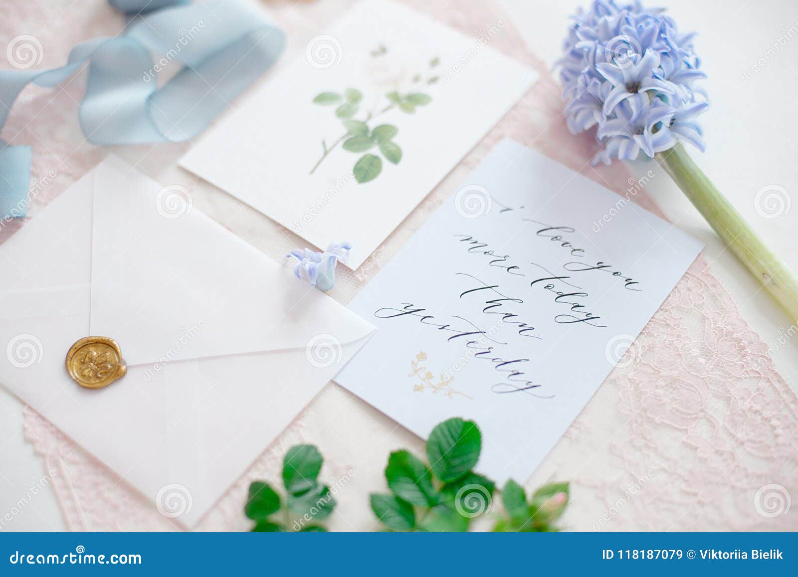 Wedding Invitation Card Stock Image Image Of Event 118187079