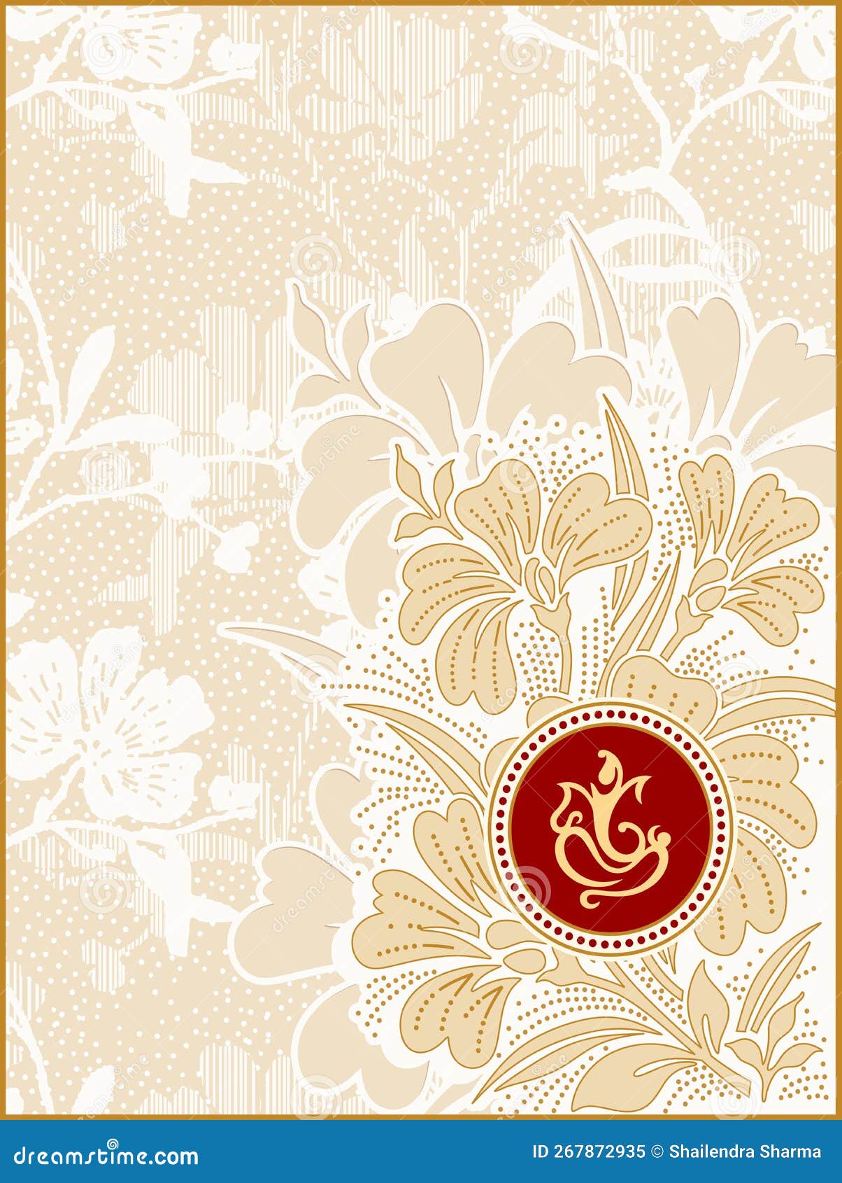 Wedding Invitation Card Design for Parties or Traditional Occasion ...