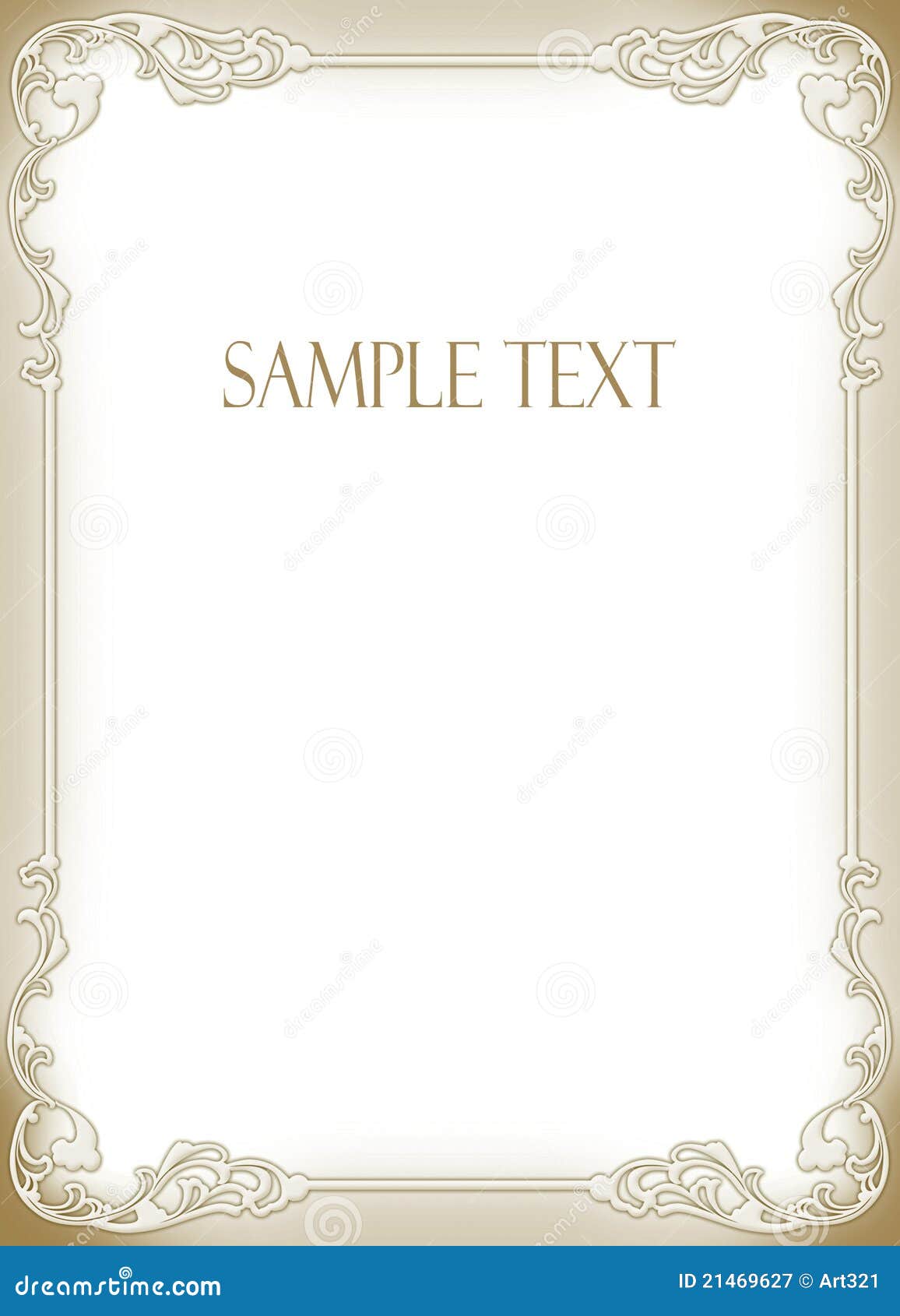 Wedding invitation frame stock illustration Illustration Wedding invitation frame stock illustration Illustration