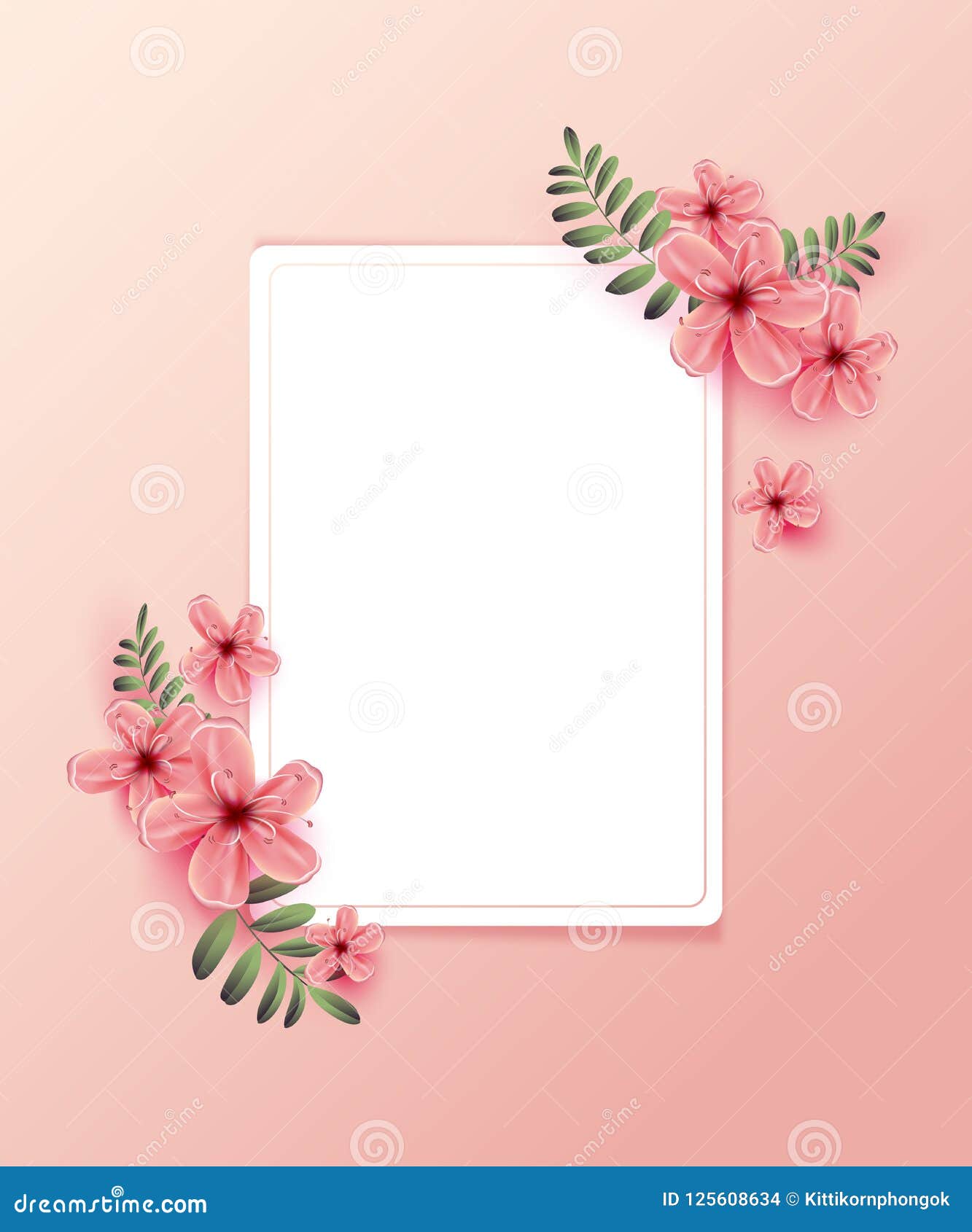 wedding invitation background pink