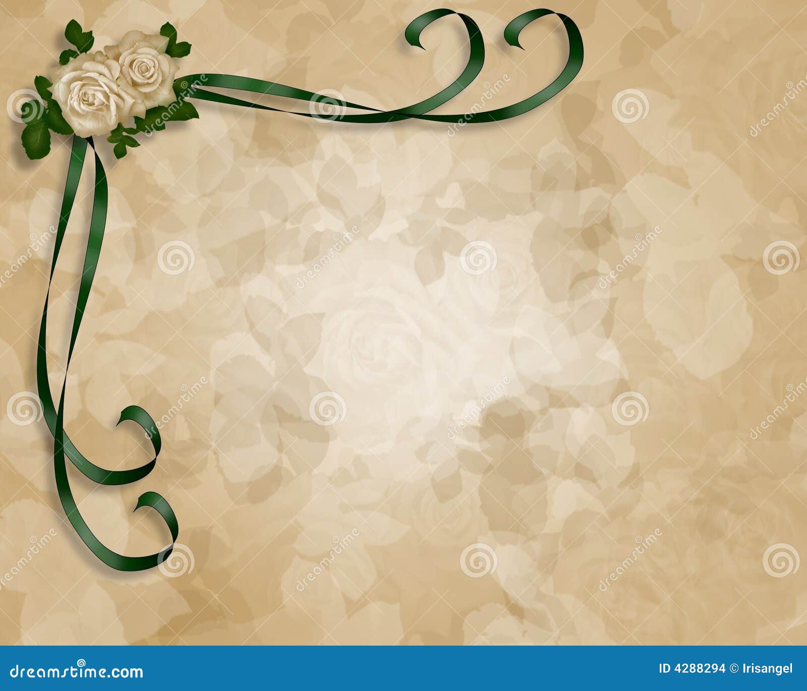 Wedding Invitation Template Stock Illustration - Illustration of design,  decorated: 4288294