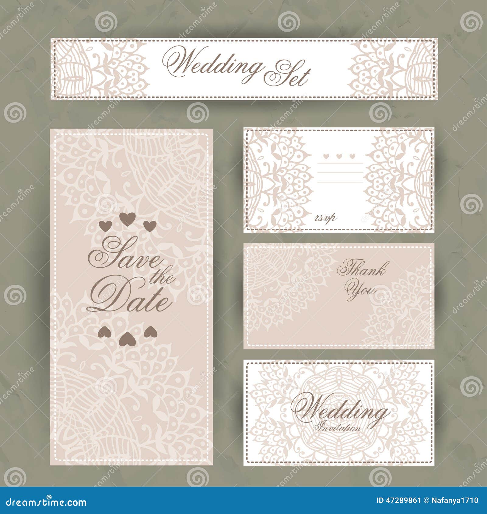 Wedding Invitation Thank You Card Save The Date Cards Rsvp Card