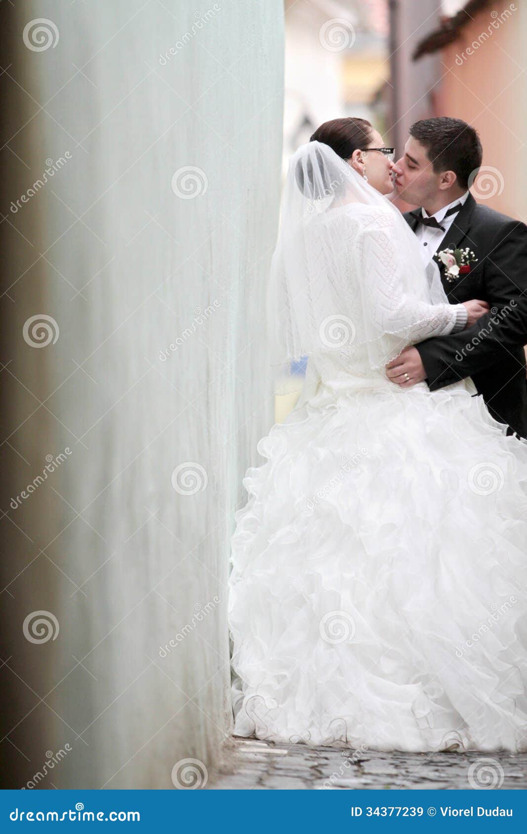 Wedding kiss stock image. Image of people, kiss, marriage 34377239