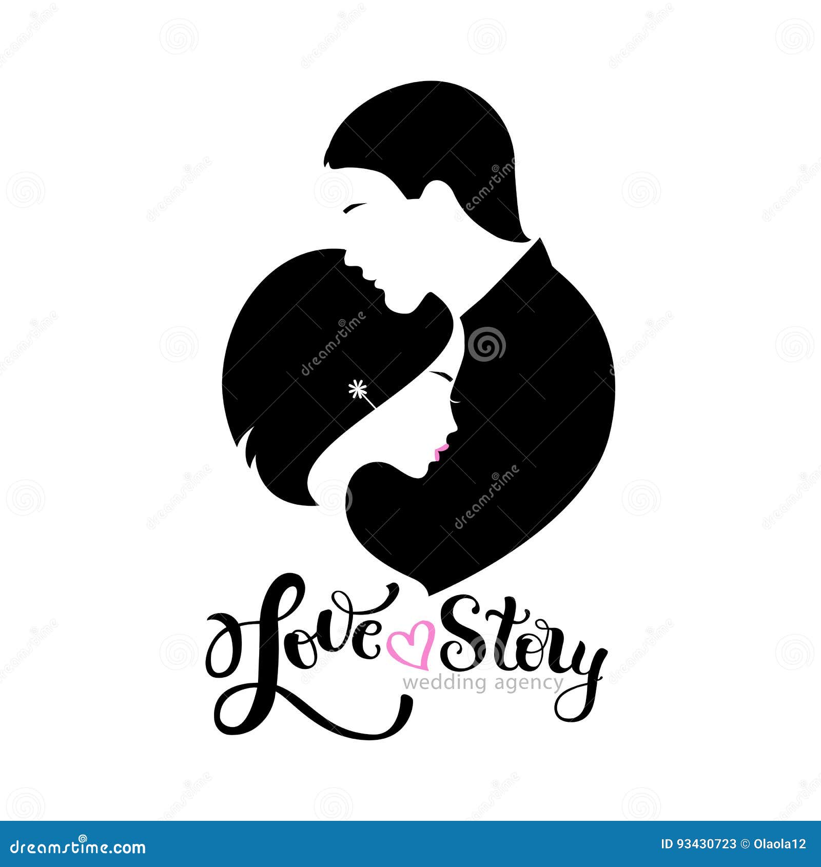 Bride And Groom Logo Design